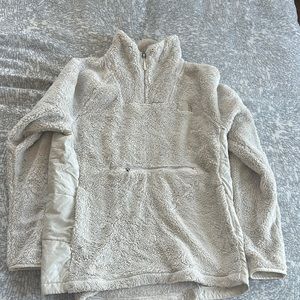 Cozy Cream Fleece Pullover